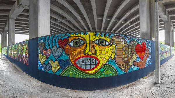 Sugar Hill Mosaic Art Installation