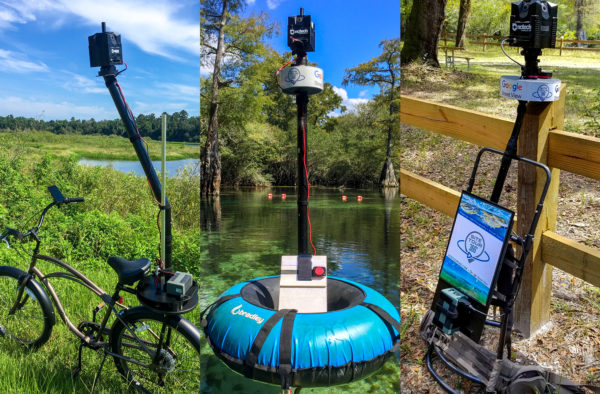 Street View Without Limits: 360 Camera Mounts for Various Topography Types